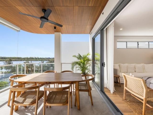 Modern Riverside Living With A Sunset Backdrop