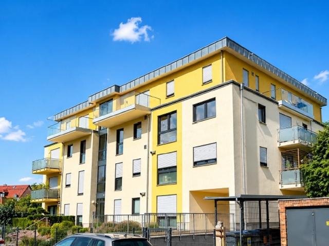 Modern wohnen mit Tiefgaragenstellplatz und Balkon im Passivhausstandard!