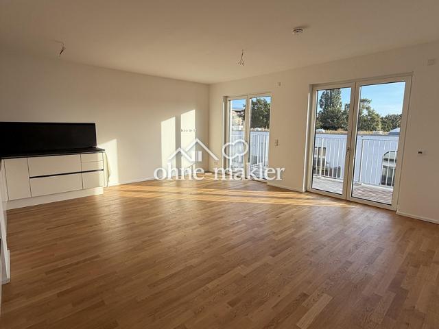 Modern wohnen mit Weitblick in Lichtenberg: 4 Zimmer, Neubau mit Fußbodenheizung