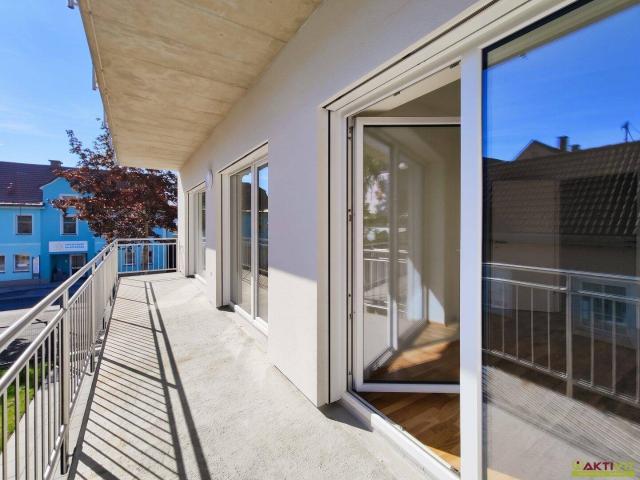 Modern wohnen im Murtal: Barrierearme 3 Zimmer Wohnung mit großem Balkon