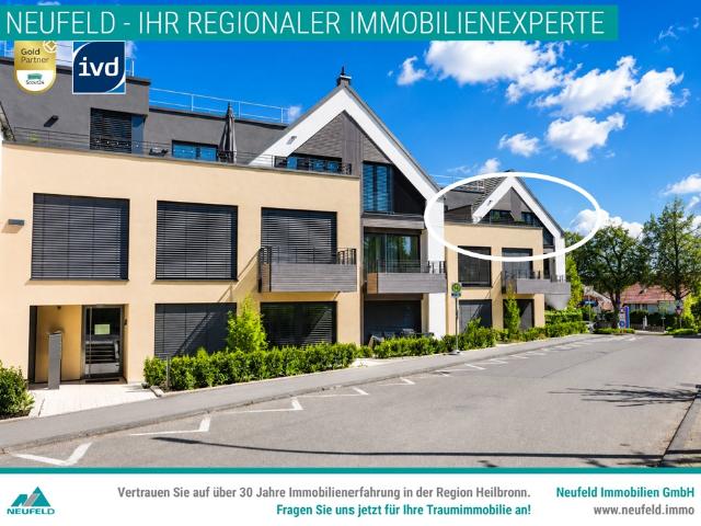 Modern wohnen im Kochertal: 4 Zimmer Wohnung mit Dachterrasse!