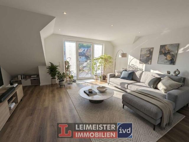 Modern wohnen in Haibach – 3 Zimmer, Balkon und Gartennutzung