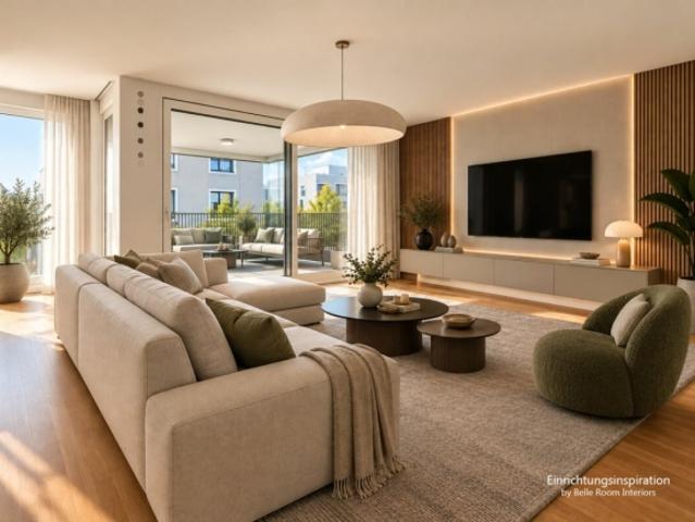 Modern wohnen in Rheinnähe 4.5 Zimmer Eigentumswohnung mit Minergie und einem Tiefgaragenplatz