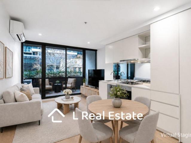 Modern West Melbourne Apartment with Pool, Balcony & Secure Parking