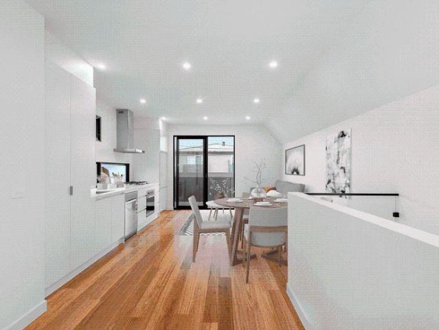 Modern townhouse with open plan living