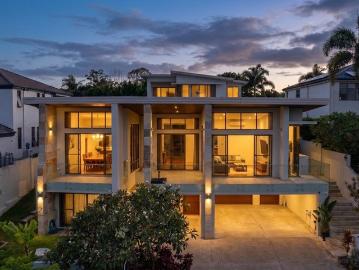 Dual living, Modern Three Level Reinforced Concrete Palatial Home