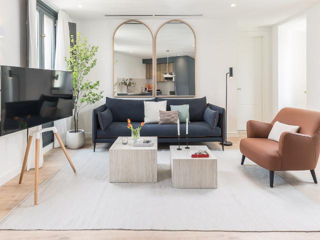 Modern two bedroom apartment in a historic building
