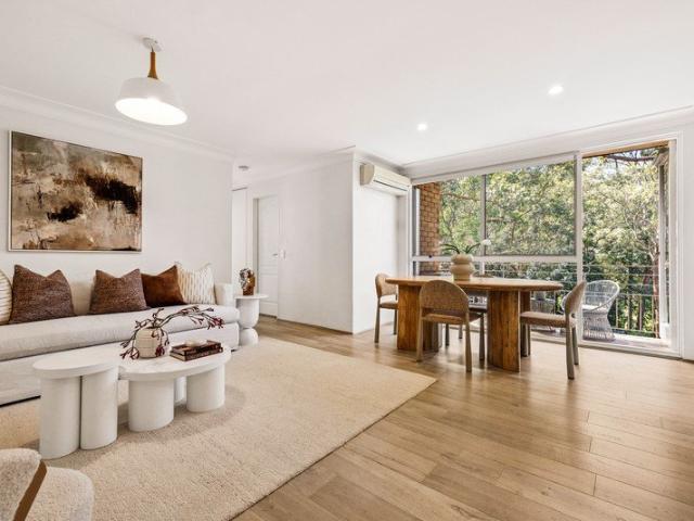 Modern two bedroom apartment with park views