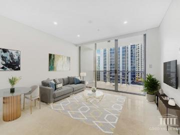 Modern Urban Living with study next to Supermarket
