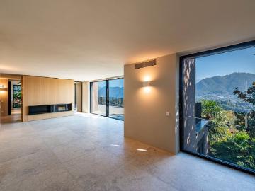 Modern Villa with unique design and lake view