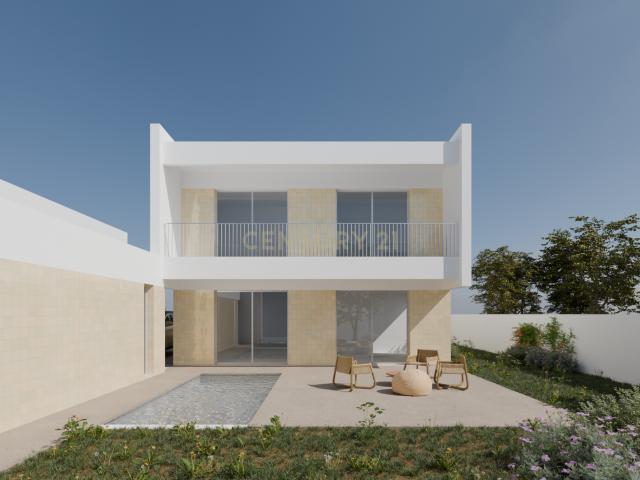 Moderna Moradia em Construção na Charneca de Caparica, Almada