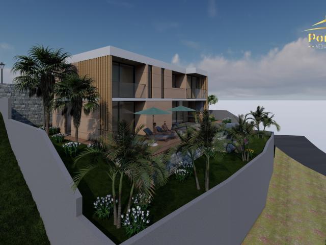 Moderna moradia T3, com piscina Calheta