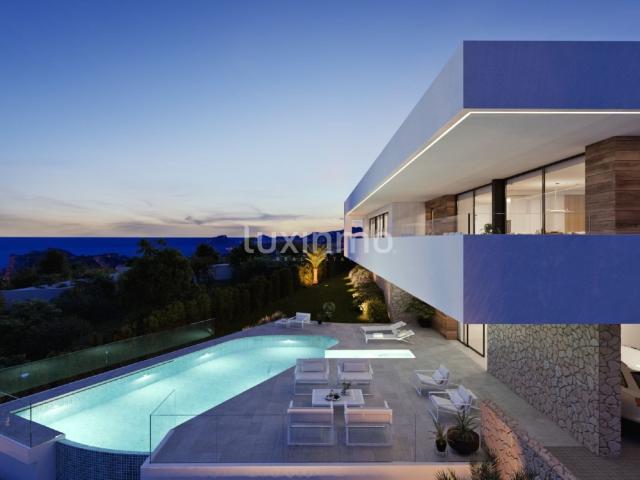 Moderna Villa con vistas hasta Ibiza en recinto privado entr. 185m² Poble Nou de Llers