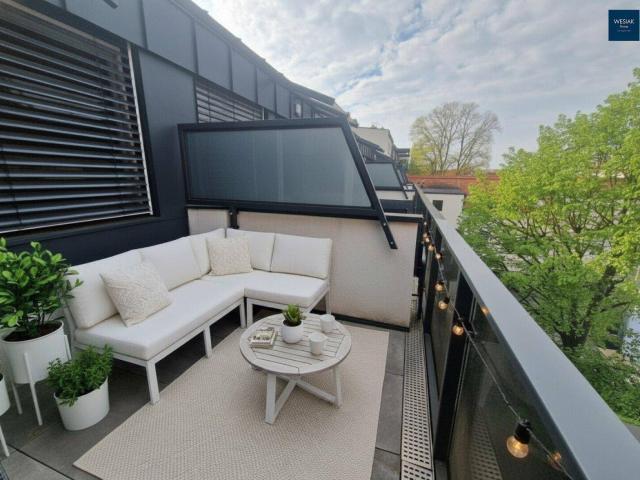 Moderne Maisonettewohnung mit 2 Zimmern und sonnigem Süd /Westbalkon – Wohnen mit Lebensqualität