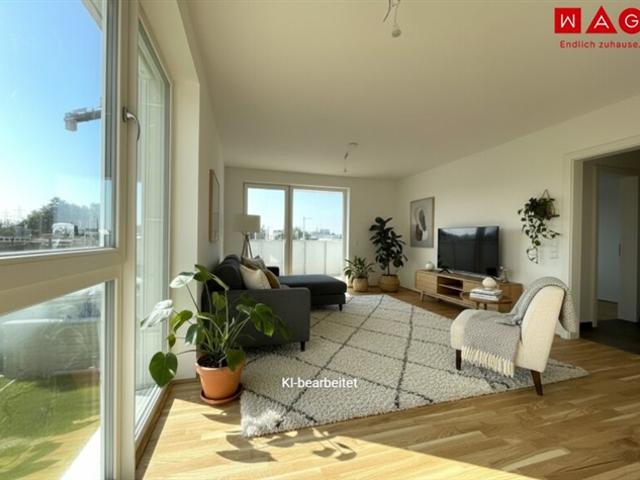 Moderne Mietwohnungen mit schönem Balkon und Kaufoption – Erstbezug in Leonding/Doppl