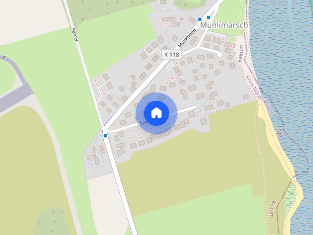 Moderne, möblierte 3,5 Zimmer Maisonettewohnung auf Sylt nur 100m zum Strand, 2 Bäder, Abstellkammer