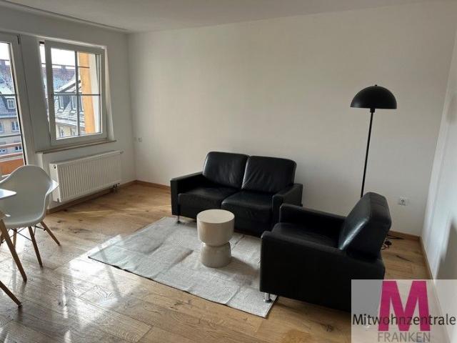 Moderne neu möblierte 2 Zimmer Wohnung an der Burg