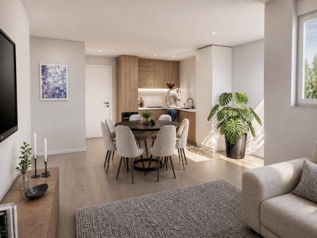 Moderne, Neubau Gartenwohnung eingebettet in malerische Landschaft, wo die Welt noch in Ordnung ist: !