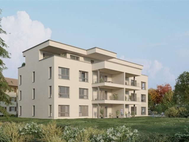 Moderne Neubau Garten Eigentumswohnung an aussichtsreicher Lage