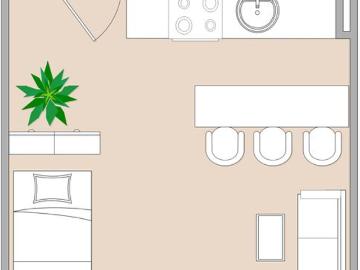 Moderne Neubauwohnung mit Balkon im 2. Stock