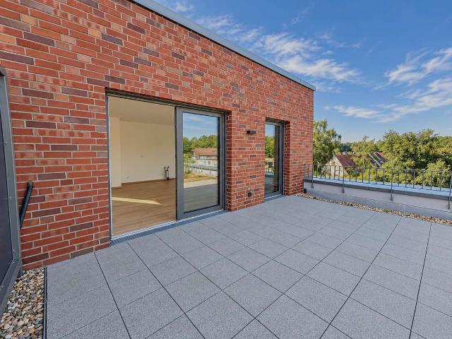 Moderne Neubauwohnung mit Dachterasse