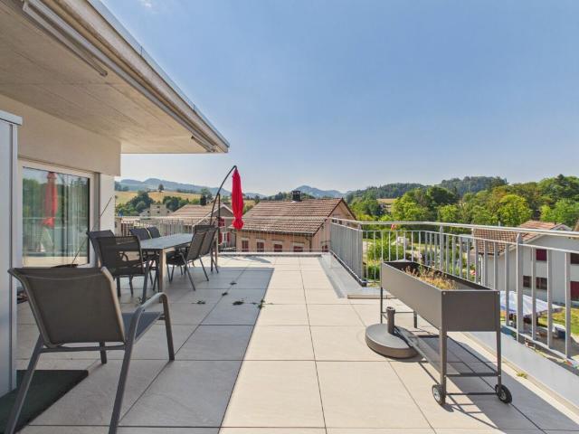 Moderne Attikawohnung mit sonniger Terrasse