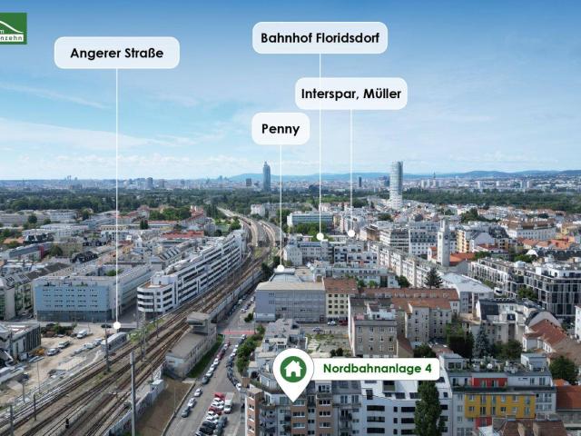 Moderne Anlegerwohnung mit optimaler Infrastruktur mit Freifläche! Befristet vermietet bis 30.04.2027