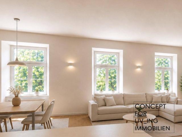 Moderne Architektur & Altbauflair. Exklusive 103m2 in Parkanlage