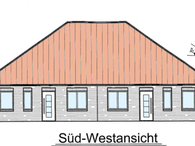 Moderne Bungalowhälfte mit Einbauküche und Carport an der Thülsfelder Talsperre!