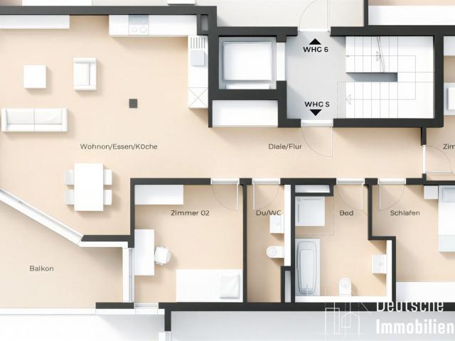 Moderne, barrierefreie 4 Zimmer Wohnung im Neubau, TG Stellplatz optional möglich