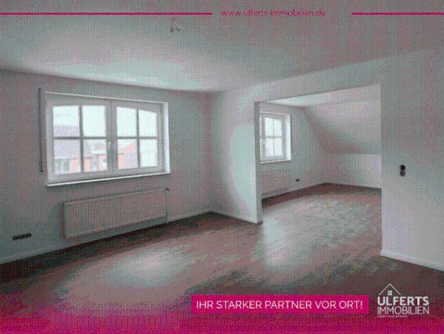 Moderne Dachgeschosswohnung in zentraler Wohnlage von Warsingsfehn