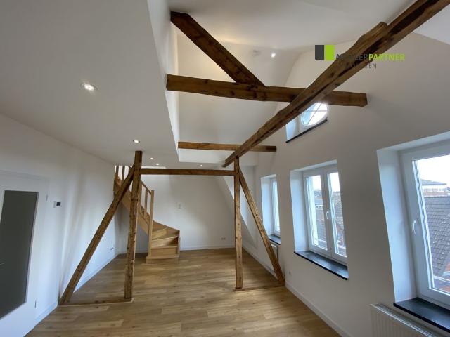 Moderne Dachgeschosswohnung mit Dachterrasse im Stadtzentrum von Eschweiler
