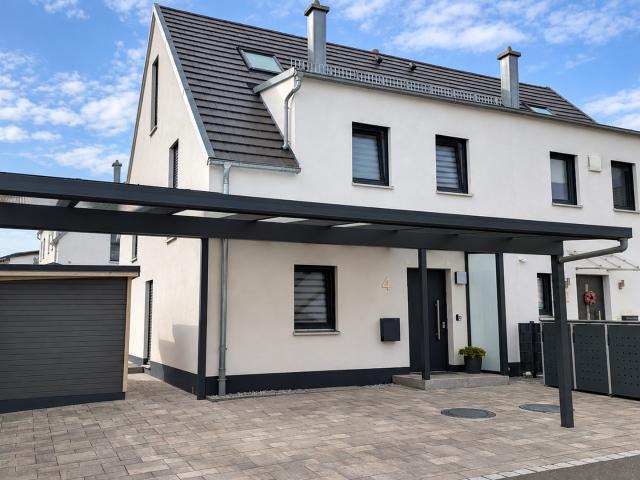 Moderne DHH in Wilhermsdorf – ca. 195 m² Gesamtfläche, Garten & Vollkeller – provisionsfrei