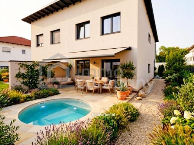 Moderne Doppelhaushälfte in Grieskirchen, 124m², 4 Zimmer, Terrasse, Erstbezug!