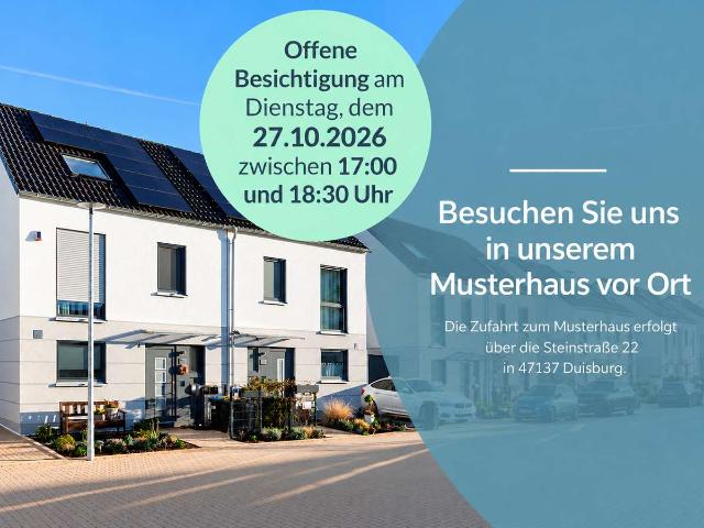 Moderne Doppelhaushälfte in Duisburg