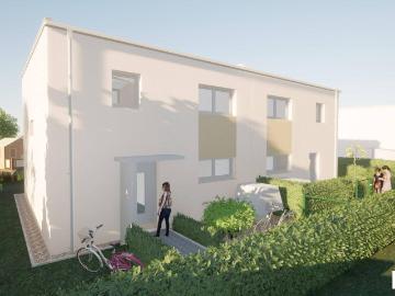 Niedrigstenergie Doppelhaushälfte 2A in Königstetten: Erstbezug, rd. 112 m² Wohnnutzfläche, 4 Zimmer