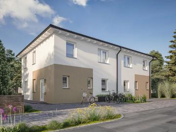 Moderne Doppelhaushälfte in Lustenau, 5 Zimmer, Garten, Stellplätze, Erstbezug! Haus B