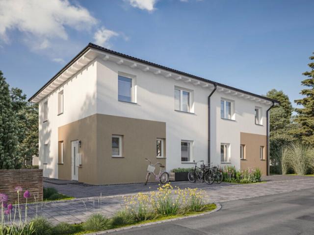 Moderne Doppelhaushälfte in Lustenau, 5 Zimmer, Garten, Stellplätze, Erstbezug! Haus B
