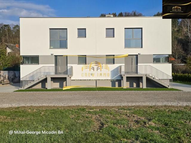 Moderne Doppelhaushälfte in Seebenstein: 5 Zimmer, Garten, Terrasse, Stellplatz, Erstbezug!