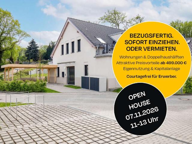 Moderne Doppelhaushälfte mit Terrasse & Dachterrasse in Potsdam Bornim sofort bezugsfertig!