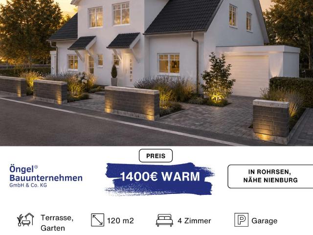Moderne Doppelhaushälfte sucht neue Mieter! in Nähe Nienburg
