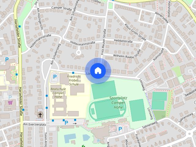 Moderne Etagenwohnung zur Miete mit Terrasse in Stade Wentzel Dr