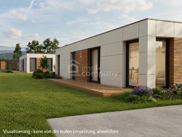Moderne energieeffiziente Kleinhäuser im Grünen nahe Wien | Erstbezug & Kaufoption