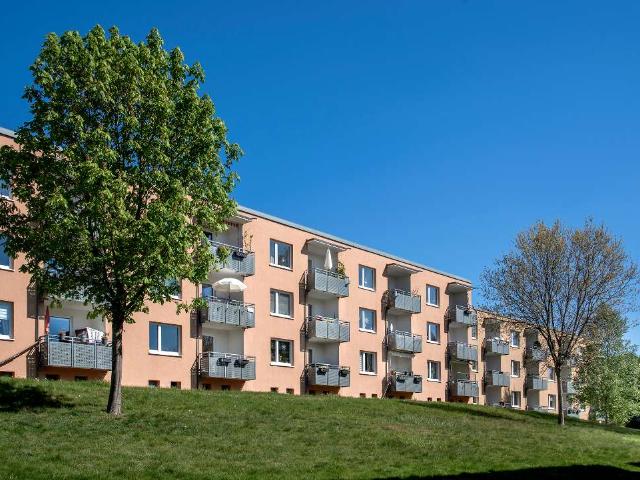 Moderne Erdgeschosswohnung mit Balkon