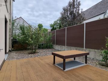 Moderne Erdgeschosswohnung mit großer Terrasse