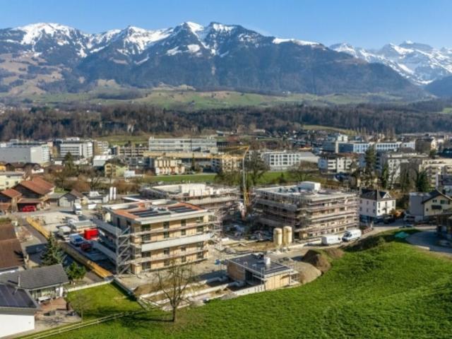 Moderne Familienwohnung mit grosszügigem Gartensitzplatz