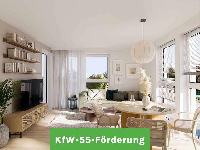 Moderne Familienwohnung perfekte Kapitalanlage mit Erstbezug – KfW 55 förderfähig