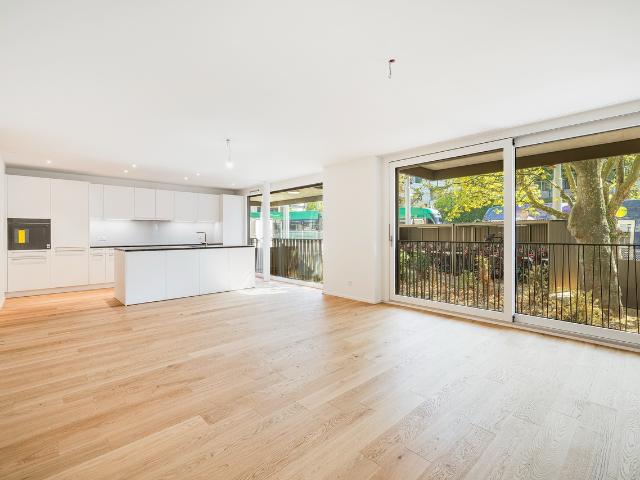 Moderne Garten Maisonette – urban wohnen im grünen Riehen W0.2