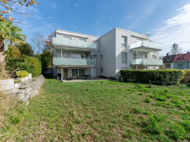 Moderne Gartenwohnung im beliebten Schöngrund Quartier