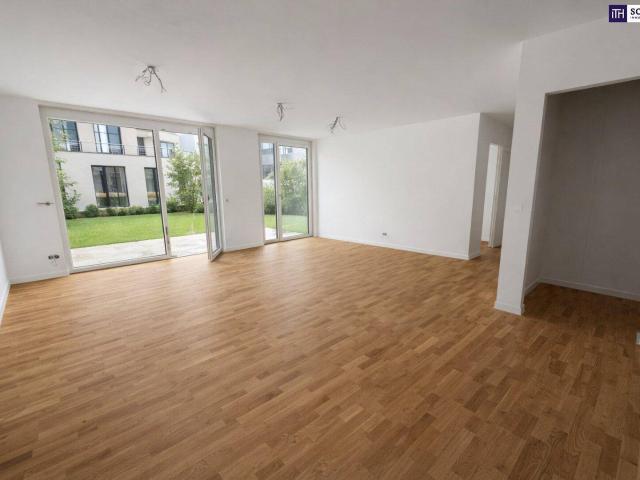 Moderne Gartenwohnung im Erstbezug – 4 Zimmer, ca. 110 m² Wohnfläche & großzügiger Eigengarten!